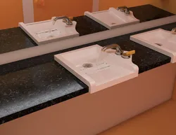 Accessible Bathroom with Inclusive Faucet Functional 3D Design