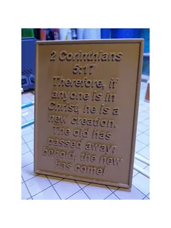 bible scripture desk decoration