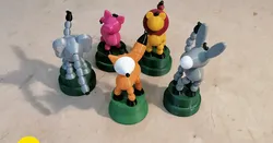 Collapsing Animal Toys