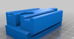 Duplo to Wooden Train Track Adapter