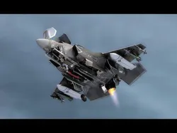 F35B Lightning II -Rigged - with high resolution cocpit Low-poly 3D model