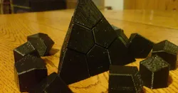 Face-centered Cubic Voroni Tetrahedron
