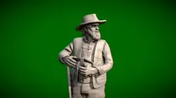 Farm worker - 3d printable