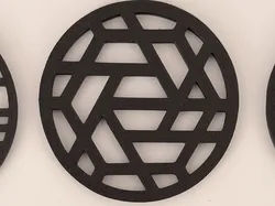 Fișiere pentru imprimante 3D | Fișier 3MF | Coaster 3001-3