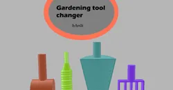Gardening tool changer