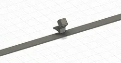 Minimal PTFE Tube Guide Remix for Mounting on Z-Axis Screws (Bondtech Compatible)