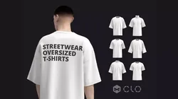 OVERSIZED T SHIRTS PACK mv2 highpoly 3D model