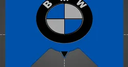 Parking disc/clock BMW Logo