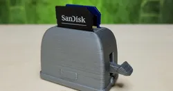 SD Card Toaster Print In Place