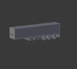 Sider trailer europe 3D Print Model in Vehicle 569445