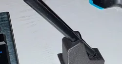 Tablet pen desk holder.
