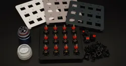 TrashiStation (Parametrized Lube Station for Cherry MX/Kailh switches)