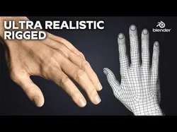 V-ARM 01 Realistic Muscular Male Hands Low-poly 3D model