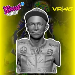 VALENTINO ROSSI BUST premium