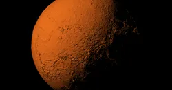Venus with known topography scaled one in sixty million