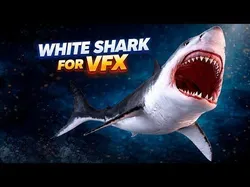 White Shark 3D model
