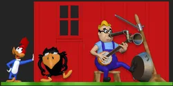 Woody Woodpecker Crowin Pains 3D Print Model in Animals 569435