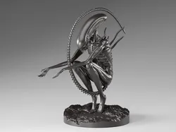 Alien praetomorph 3D Print Model in Monsters & Creatures 452085