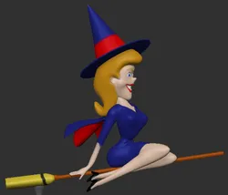 Bewitched 60s 3D Print Model in Woman 451889