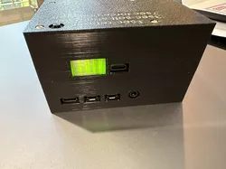 Case for Raspberry Pi with UPS hat (X728) and optional heatsink