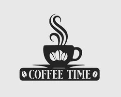 Coffee time - wall art