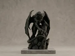 Diorama Dragón de Roca – Modelo de Fantasía Ultra Detallado - Modelo de impresión 3D gratuito