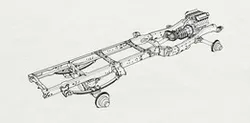 Dodge RAM 1500 12' chassis