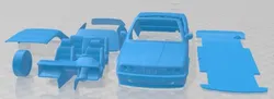 E30 Cabriolet 1991 Printable Car 3D Print Model in Automotive 451200