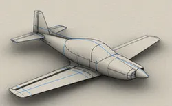 Falco F8 airplane