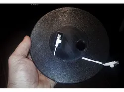 Flat ethernet cable storage