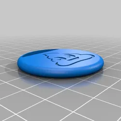 Gratis Badges & Coins STL indir - poo keychain - Shawn Spragg