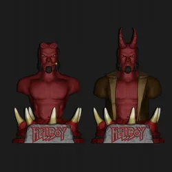 Hellboy Bust