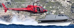 High-speed patrol catamaran