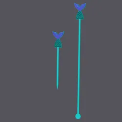 Mermaid Tail - Cocktailset Stick and Pick v2