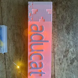 Nick Customisable Kick Stream Logo with LED