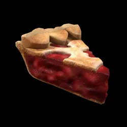 PieStrawberryHeartPiece