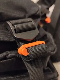 SnapStrap - Backpack Strap organizer (print in place)