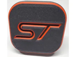 ST Logo Trailer Hitch Receiver Cover for Explorer 220305