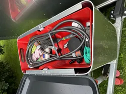 Storage container for Airstream Bambi 16 LPG compartment
