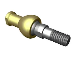 Straight Ball Joint Steel M8 RH