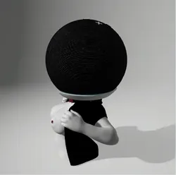 Suporte Alexa Echo Dot 4a e 5a Geração GIrl Big Tits Version 3
