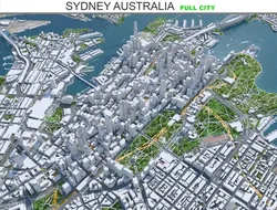 Sydney city Australia 120km