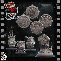 Team tokens and balls for Horror Movie Villains (Goblins proxy) - UGNI - Fantasy Football