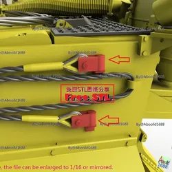 Tiger Tank Lift Side Wire Bracket.(STL-16-35)