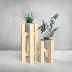 Wooden Plant Pots