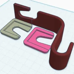 3D printer bestanden | 3MF | Headrest Hook with Support