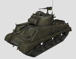 American M4A3 Sherman medium tank