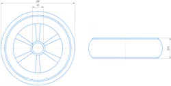 Art wheel 3D Print Model in Mechanical parts 452926