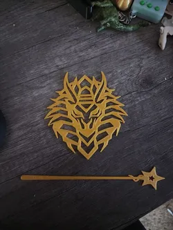 Crown dragon hairpin