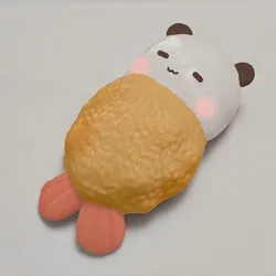 Digital Art STL Descărcare - 情侣熊系列-天妇罗虾一二（Couple Bear-Tempura Prawns _Yier） - JZD